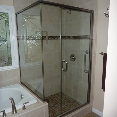 Custom shower remodel 13